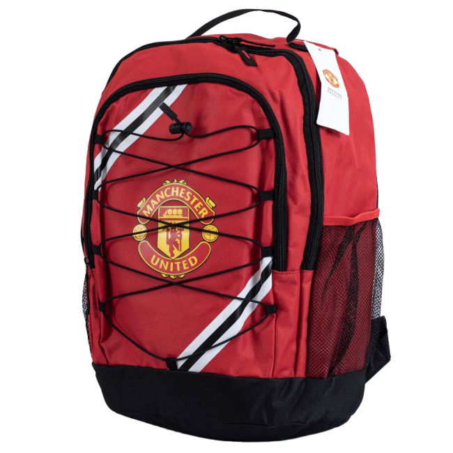 Professional Man Utd Manchester United FC Core Stripe Backpack