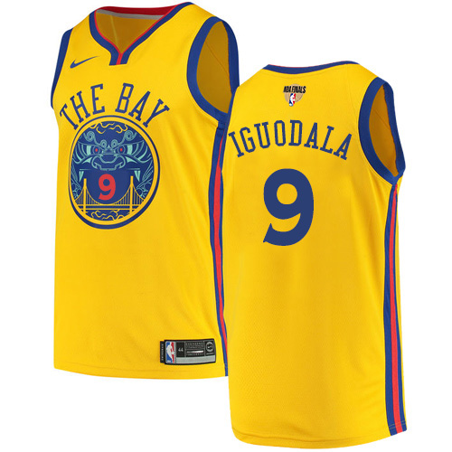 Nike Warriors Gold State Warriors #9 Jersey - On Sale Game Day Wear