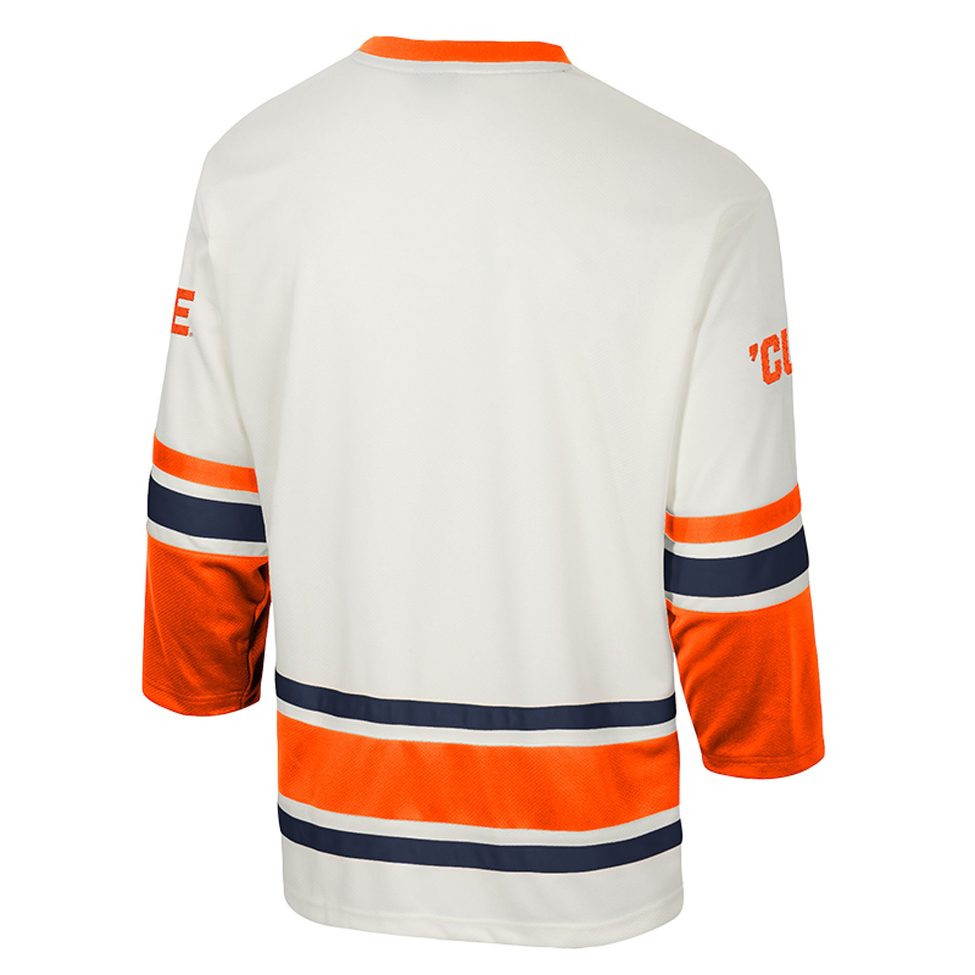 Syracuse Orange Colosseum Puck Proud Fashion Hockey Jersey - Cream