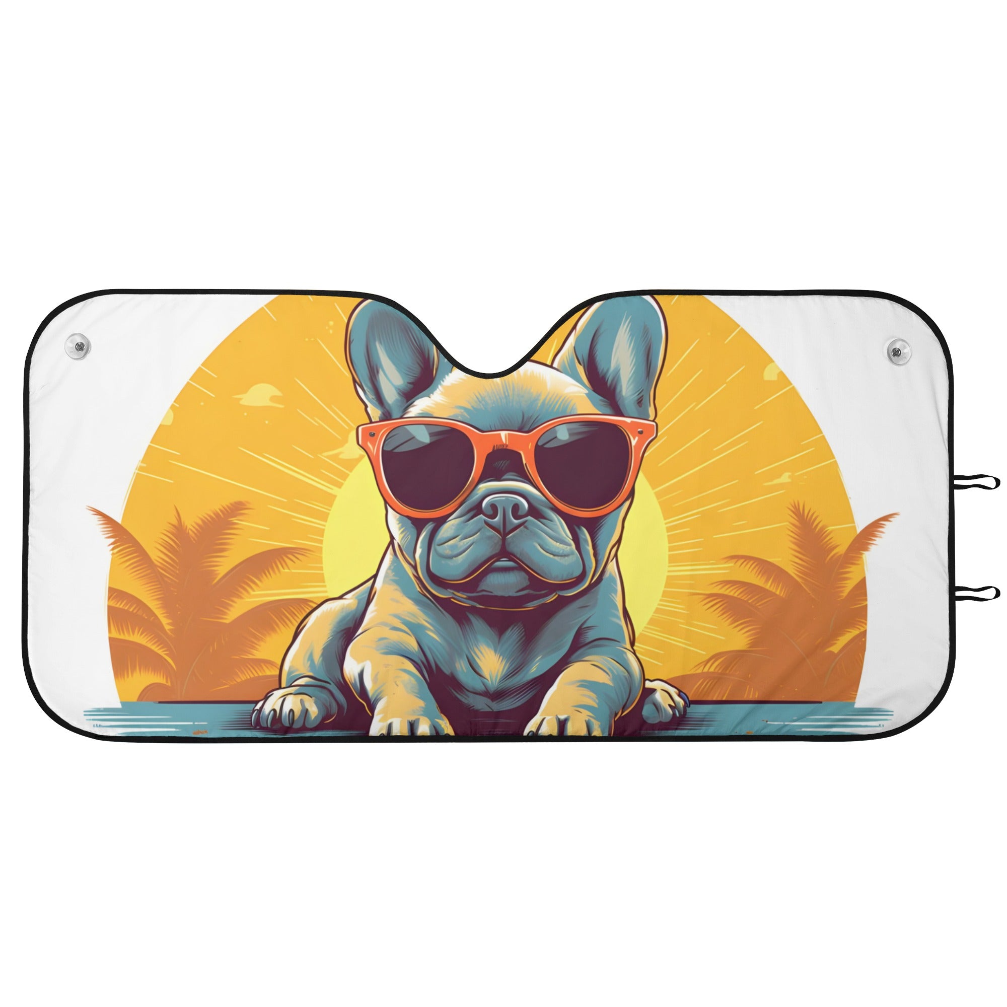 Yoda - French Bulldog Car Auto Sun Shade Paw Protection | Durable Build