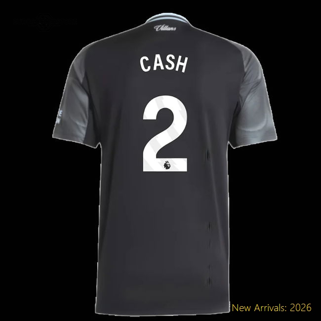 2025-2026 Aston Villa Away Shirt (Cash 2) English Football Collection