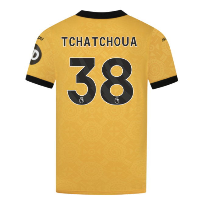 2025-2026 Wolves Home Shirt (Tchatchoua 38) | Comfortable
