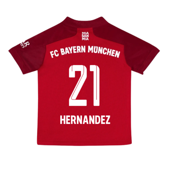 Official 2021-2022 Bayern Munich Home Mini Kit (Hernandez 21)