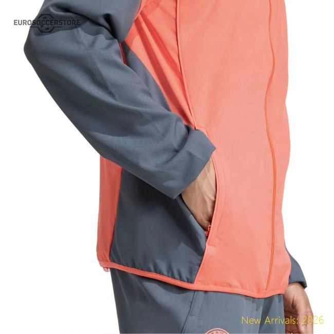 2025-2026 Bayern Munich Presentation Jacket (easy Coral)