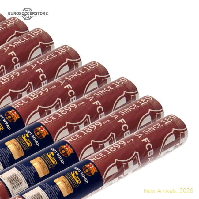 Fc Fcb Gift Wrap X 24 - Unbeatable Value - Fan Design - Fan Design