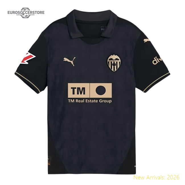 2024-2025 Valencia Away Shirt (Kids)
