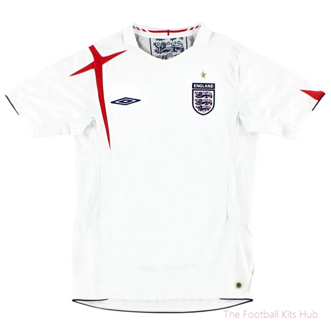 England 2006-08 Home Shirt (XL) (Excellent) (Your Name)