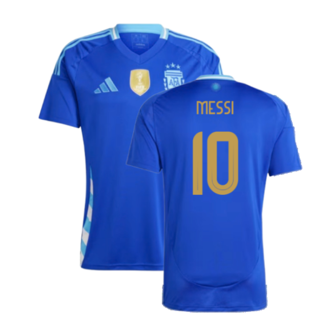 MESSI 10 Elite Style Argentina Top Level Away Pro Shirt