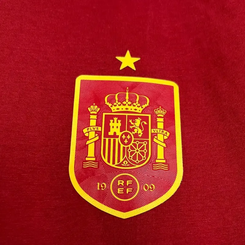 Cheap Spain Euro Retro Style Soccer retro kit