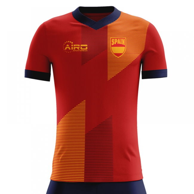 Replica 2025-2026 Spain Home Concept Football Shirt - Baby