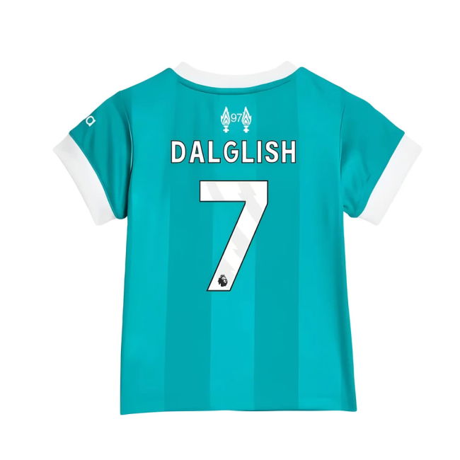 2025-2026 Liverpool Third Mini Kit (Dalglish 7)