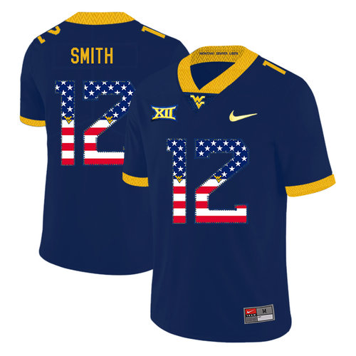 Men's None Game 2024 college football Geno Smith #12 authentic Jersey