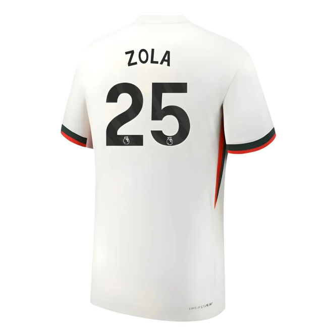match worn 2025-2026 Chelsea Authentic Dri-Fit ADV Away Shirt (Zola...