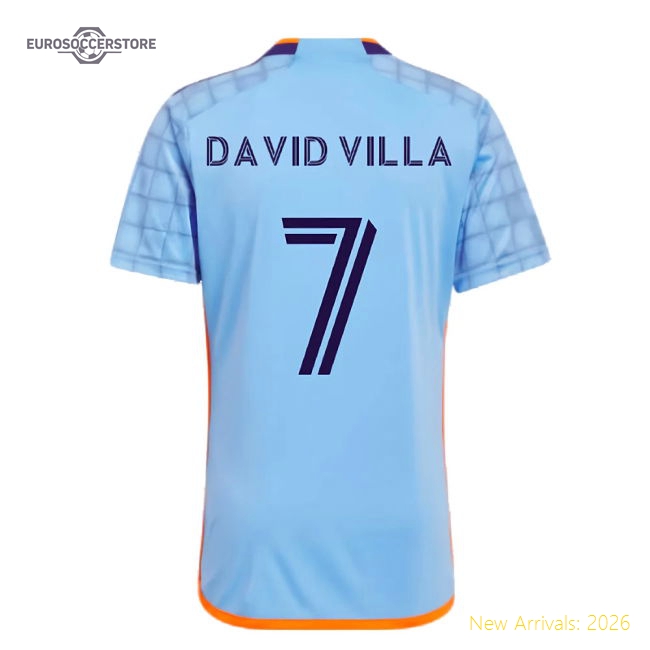 2023-2024 New York City Home Shirt (David Villa 7)