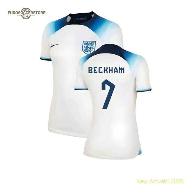 Football Team Ladies Beckham Elegant Jersey Dri-fit Soft-touch