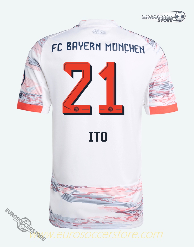 Bayern Munich 25-26 Away Ito 21 Football Jersey
