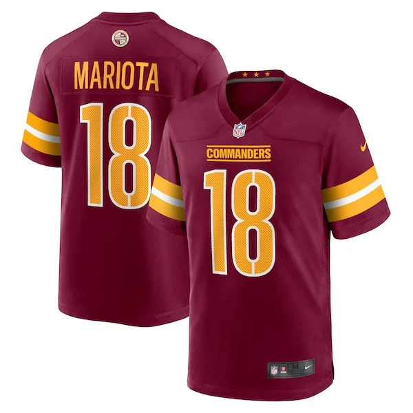 None Marcus Mariota Game Jersey - Burgundy | NFL Player Jersey