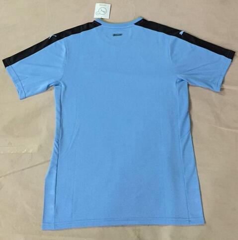 Moisture Wicking Discount Uruguay Football Shirt Home 2016 Socccer