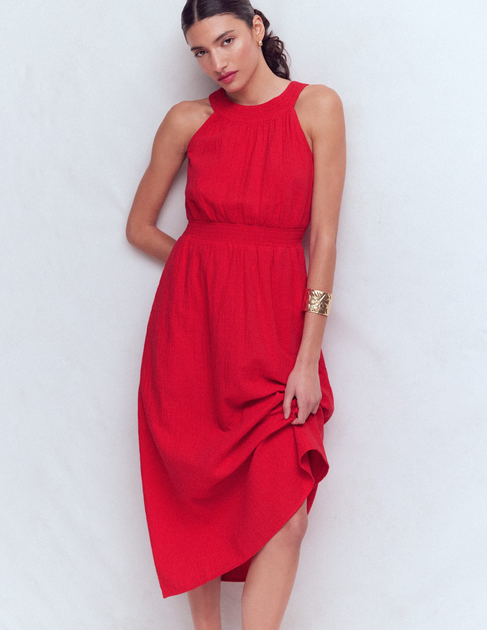 Daphne Double Cloth Dress