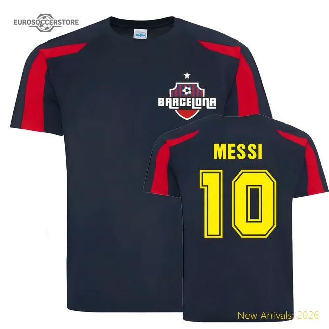 Lionel Messi Barca Sports Training Jersey (navy) - World Cup Winner