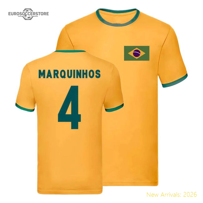 Football Brazil T-shirt - Top 2024-2025 Edition Performance