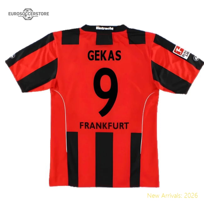 Top-Quality Eintracht Frankfurt 2010-12 Home Shirt ((Very Good) S) (Gekas