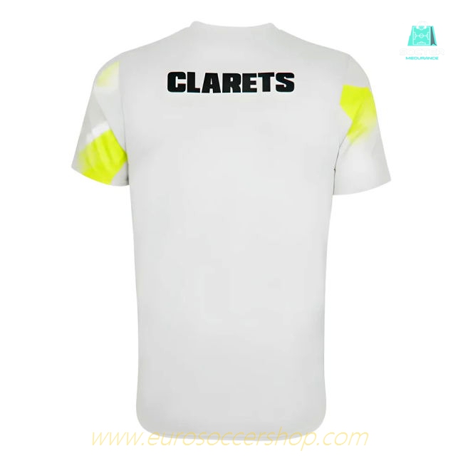 2023-2024 Burnley Warm-Up Jersey (Oyster Mushroom)