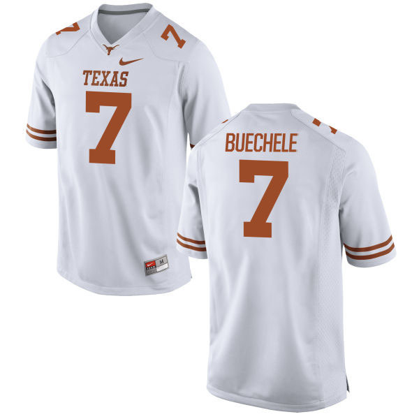Men's UT TX #7 Shane Buechele White 2024 alternate jersey embroidered
