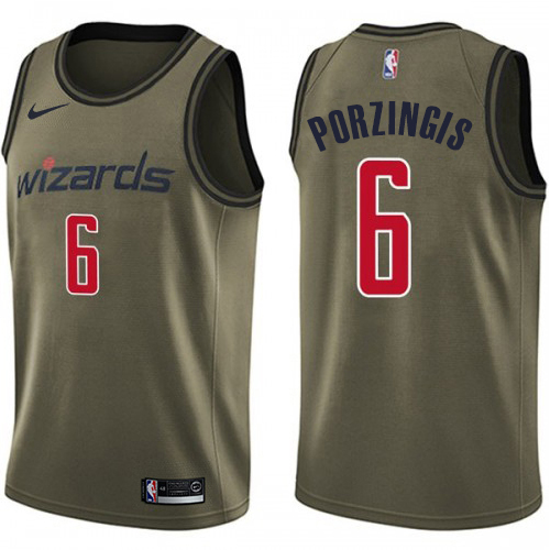 POR Green Nike W. Wizards #6 NBA Jersey Quality Premium Quality