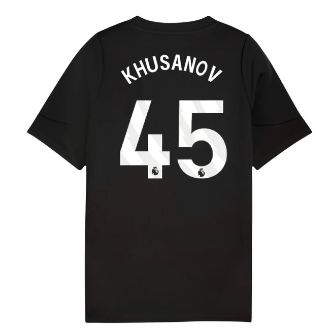 2025-2026 Man City FC Training Jersey (Khusanov 45) (Kids)