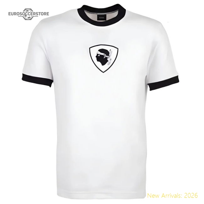 Premium Professional-Grade Bastia 1962-1963 Retro Football Shirt