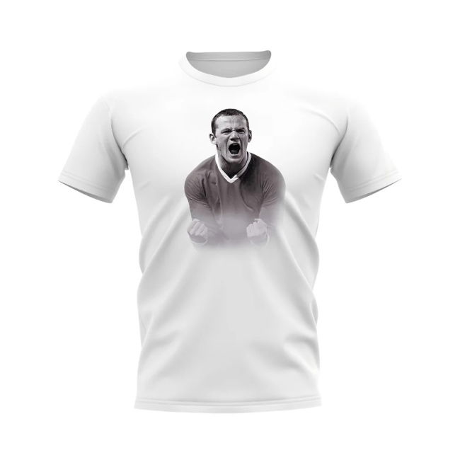 Wayne Rooney Manchester United Legend official style T-Shirt (Adult