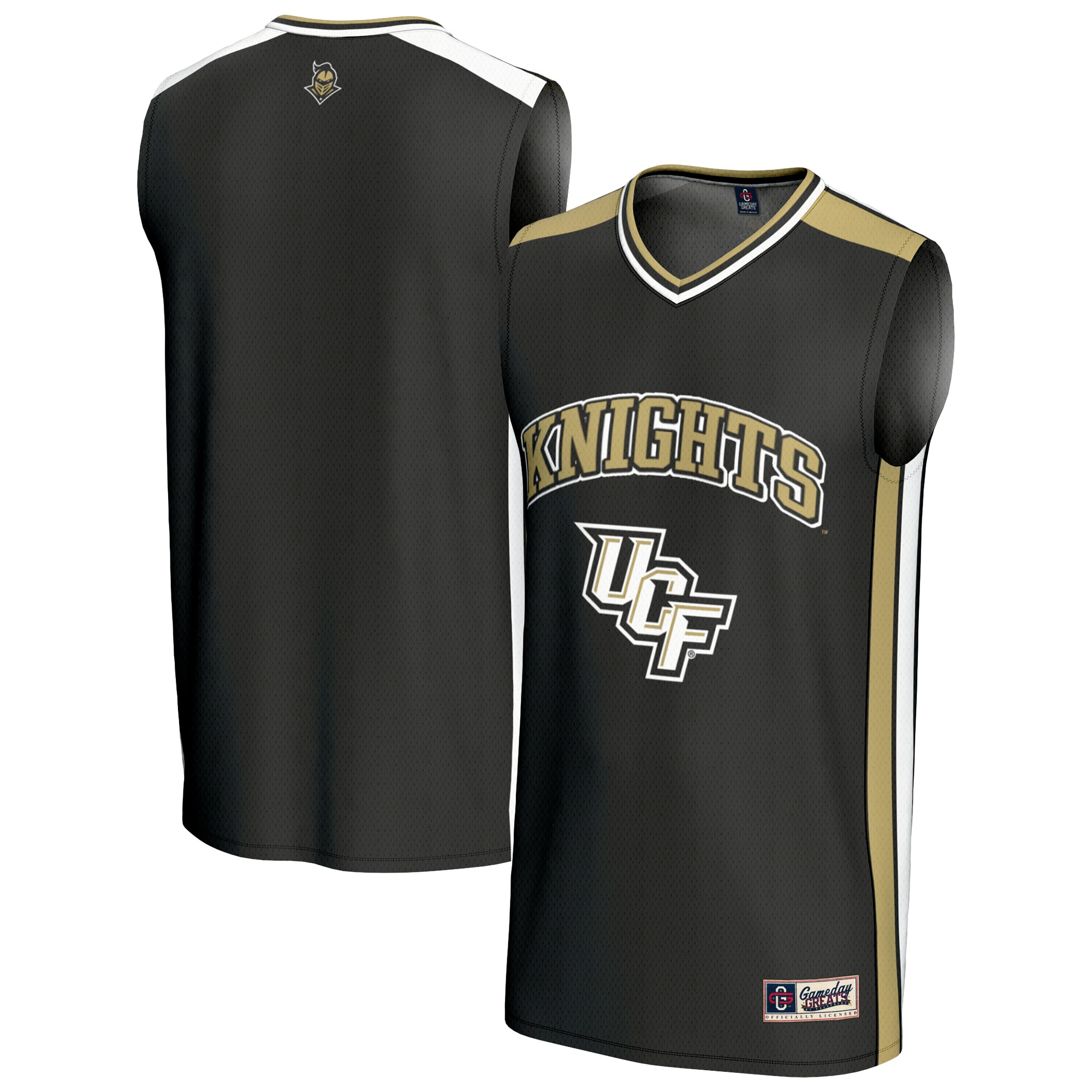 [NJP] UCF Knights GameDay Greats Unisex Spirit Basketball Jersey - Black