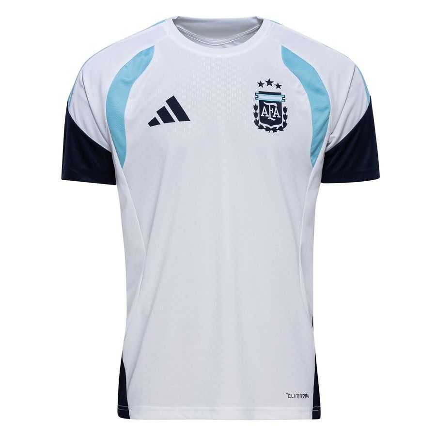 Argentina Training T-Shirt Tiro 26 World Cup 2026 - White