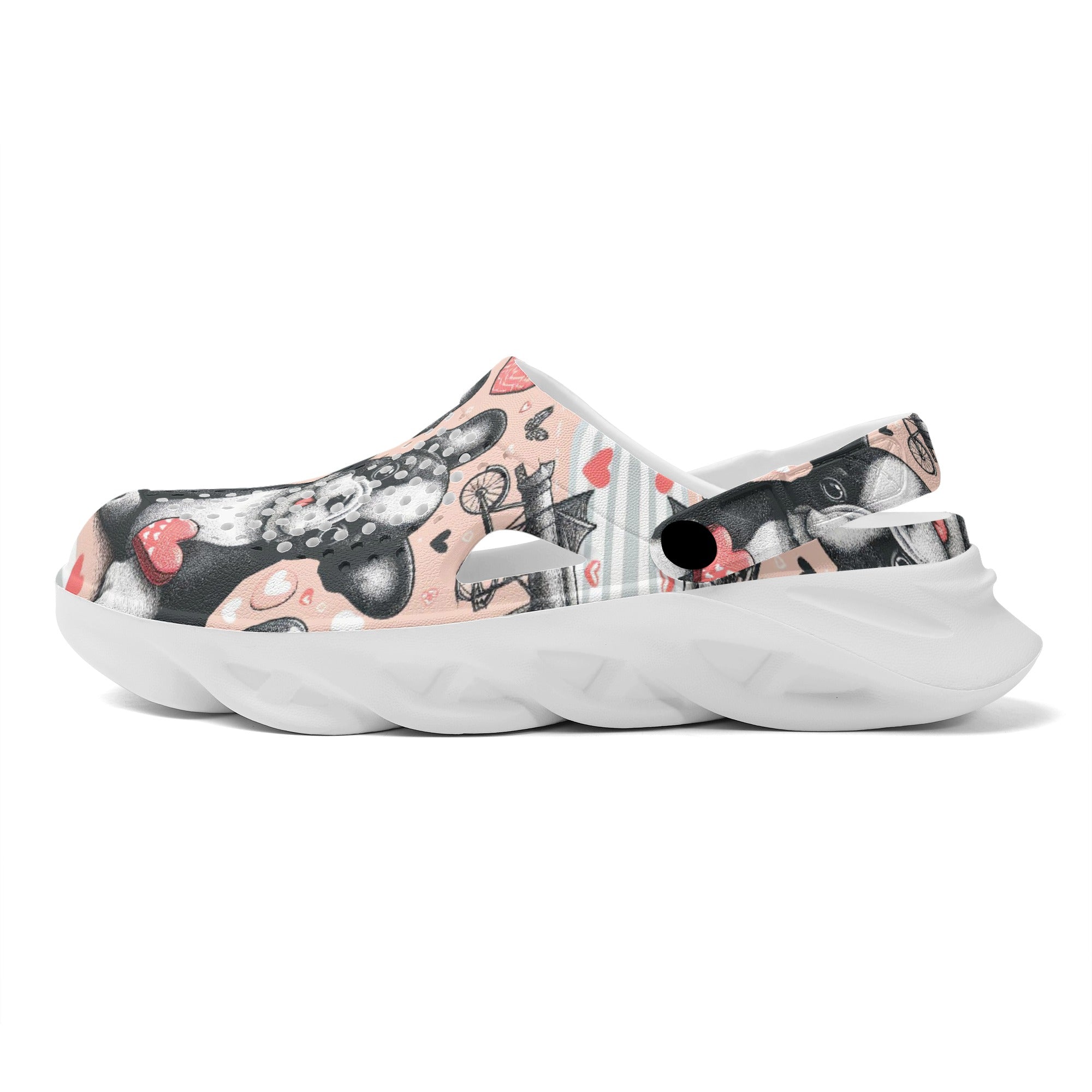 French Bulldog Winnie Summer Hollow Out Clogs Comfy Pet Product