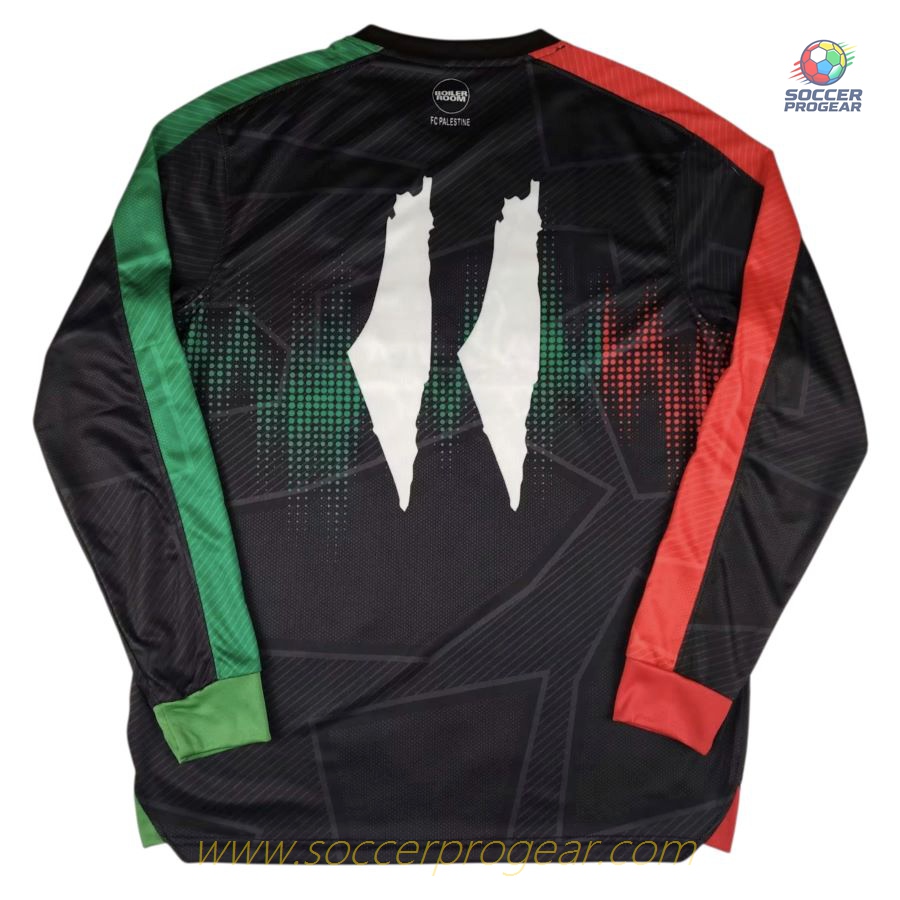 FC Palestino Special Edition 2025 Edition 2026 Arabic Long Sleeve Football Jersey