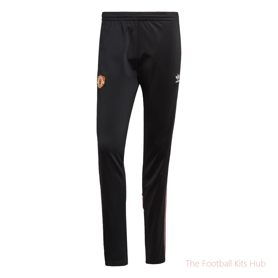 Manchester United Track Pants 1991 - Black/Red LIMITED EDITION