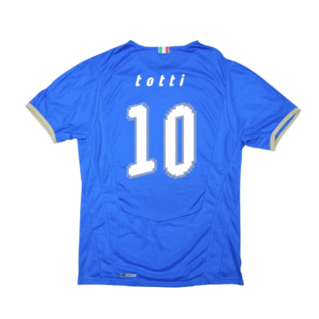 Italy 2008-09 Home Shirt ((Very Good) S) (Totti 10)