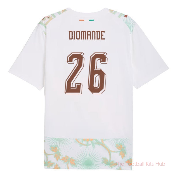 2026-2027 Ivory Coast Away Shirt (Diomande 26)