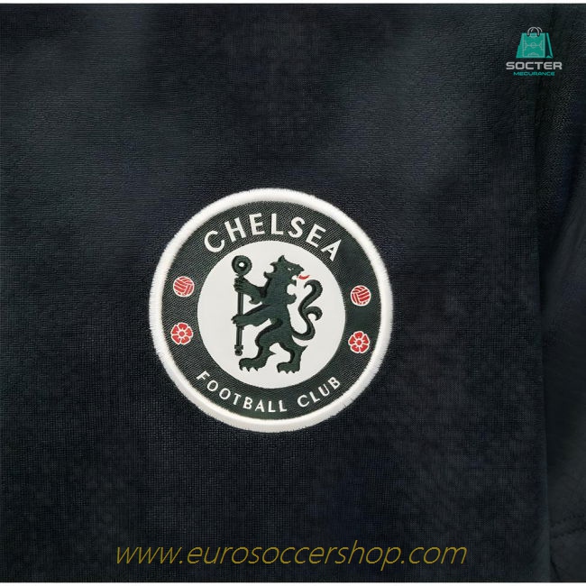 2025-2026 Chelsea Strike Training Shirt (Green) - Kids