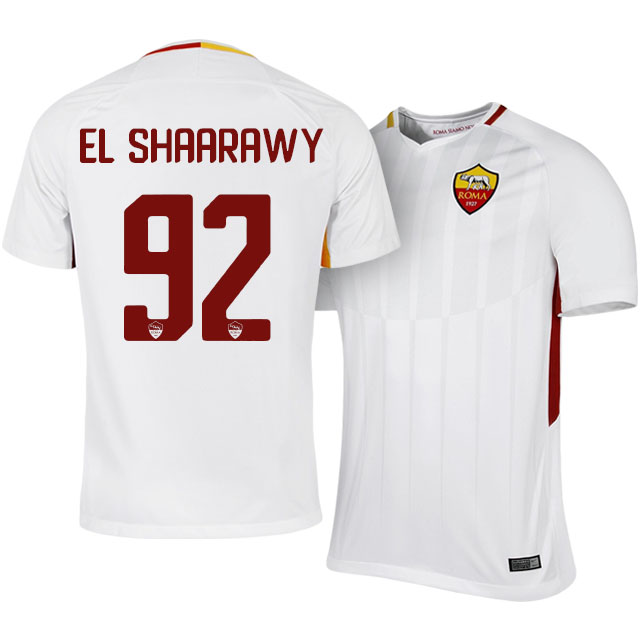 Premium Quality Roma Away 201718 Stephan El Shaarawy 92 Soccer Jersey