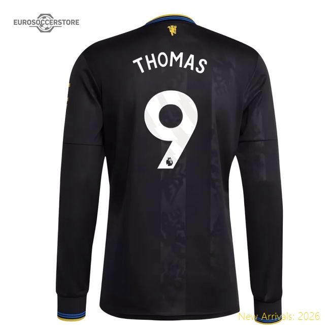 High-quality 2025-2026 Man Utd Long Sleeve Third Shirt (thomas 9)