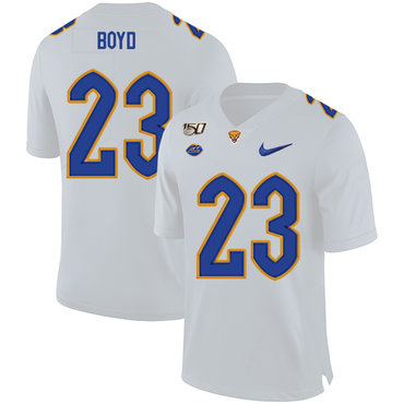 stitched Men's None Tyler Boyd #23 White 2024 Football Jersey