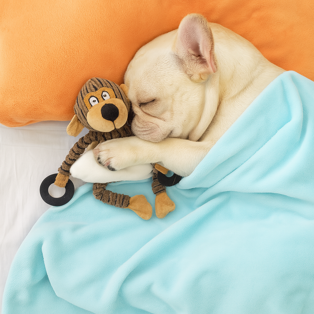 Toy – Teething Interactive Plush Squeaky Toy Winter Wear | Safe For Paws