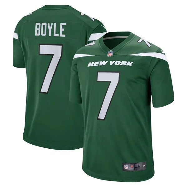 None Tim Boyle Game Jersey - Green | NFL Player Jersey | NFL Football