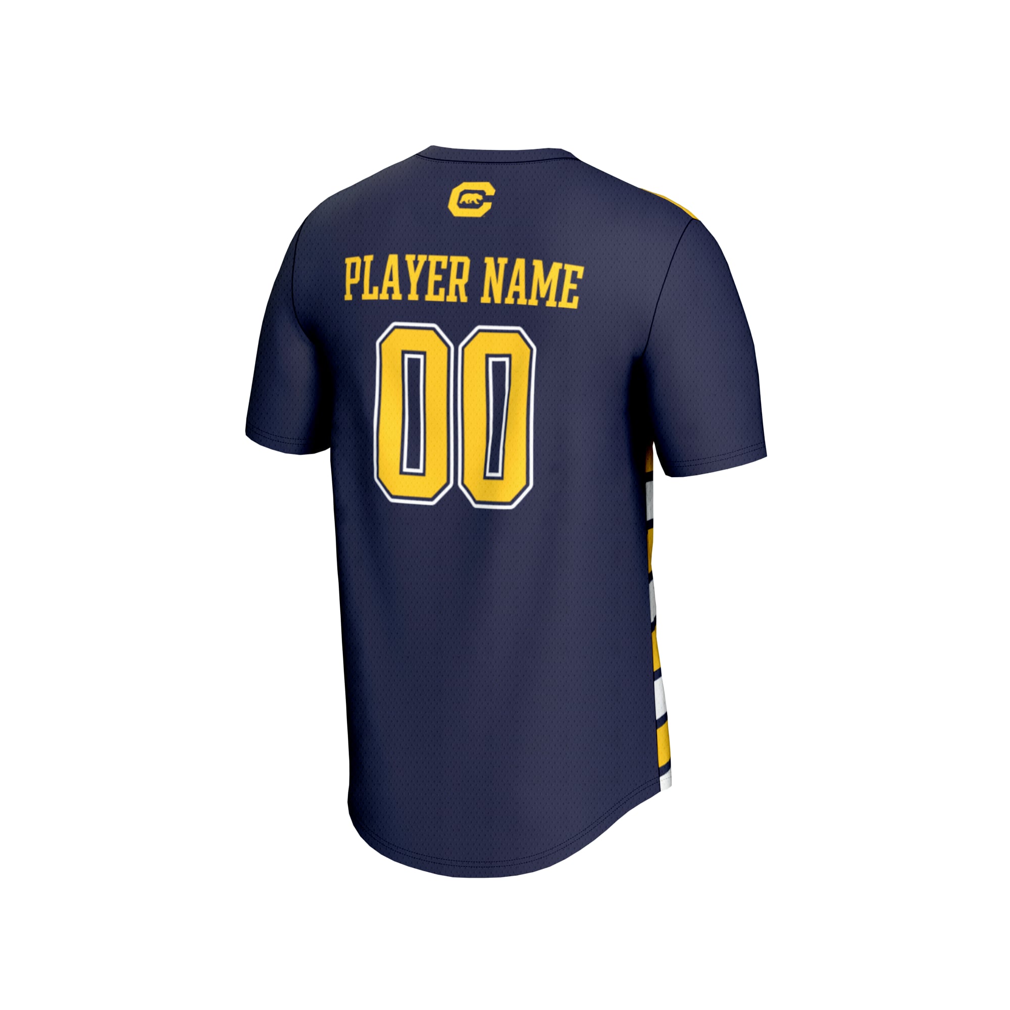 Cal Bears GameDay Greats Unisex NIL Pick-A-Player Collegiate Women's Soccer Lightweight Fashion Jersey - Navy/Gold