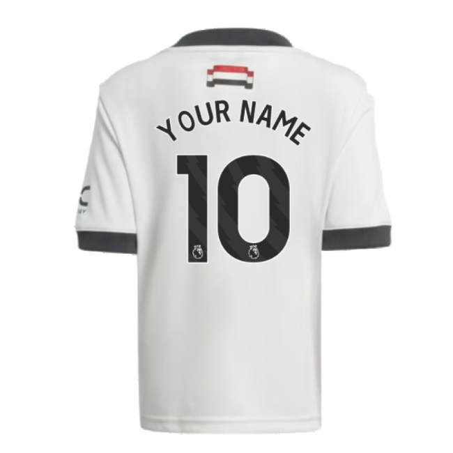 2024-2025 Man Utd Third Mini Kit (your Name) - Reasonable Price
