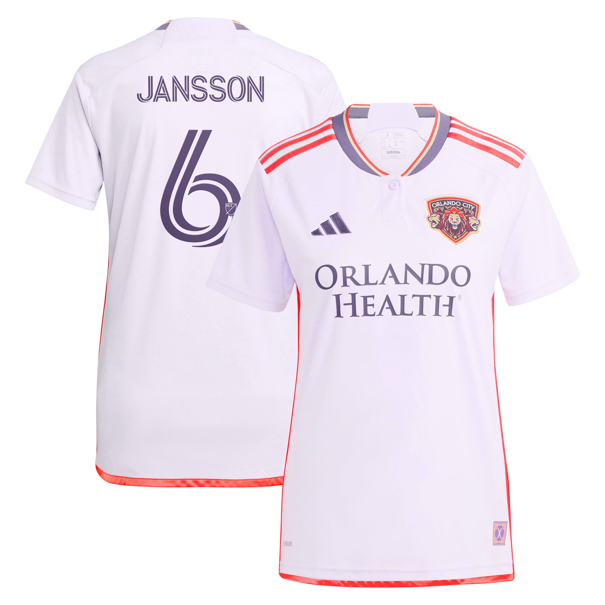 [LK] Youth Robin Jansson Orlando City SC Women's 2024 Legacy Kit Replica Player Jersey - Purple