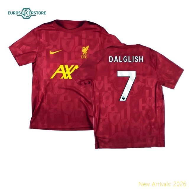 Kid-approved Liverpool Kids Jersey Dalglish 2024-2025 Dri-fit
