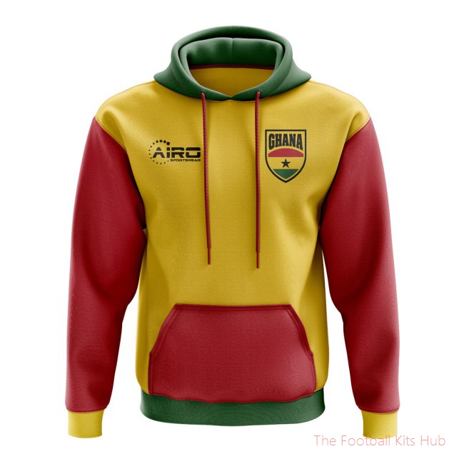 Ghana Concept Country Football Hoody (Yellow)